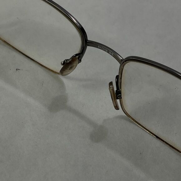 Carrera Eyeglasses Frames Only Ca7474 Titanium 140 Gold Metal 0x93 - Picture 9 of 10